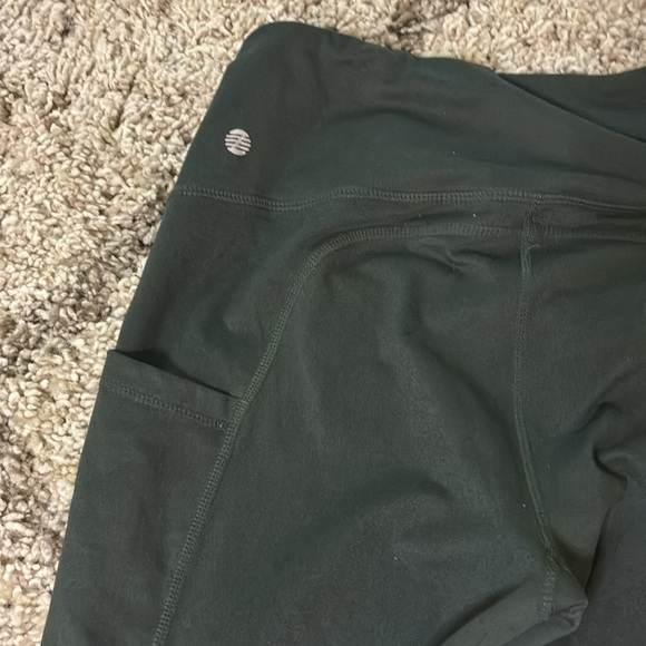 Zella Dark Green Active Leggings - Picture 4 of 4